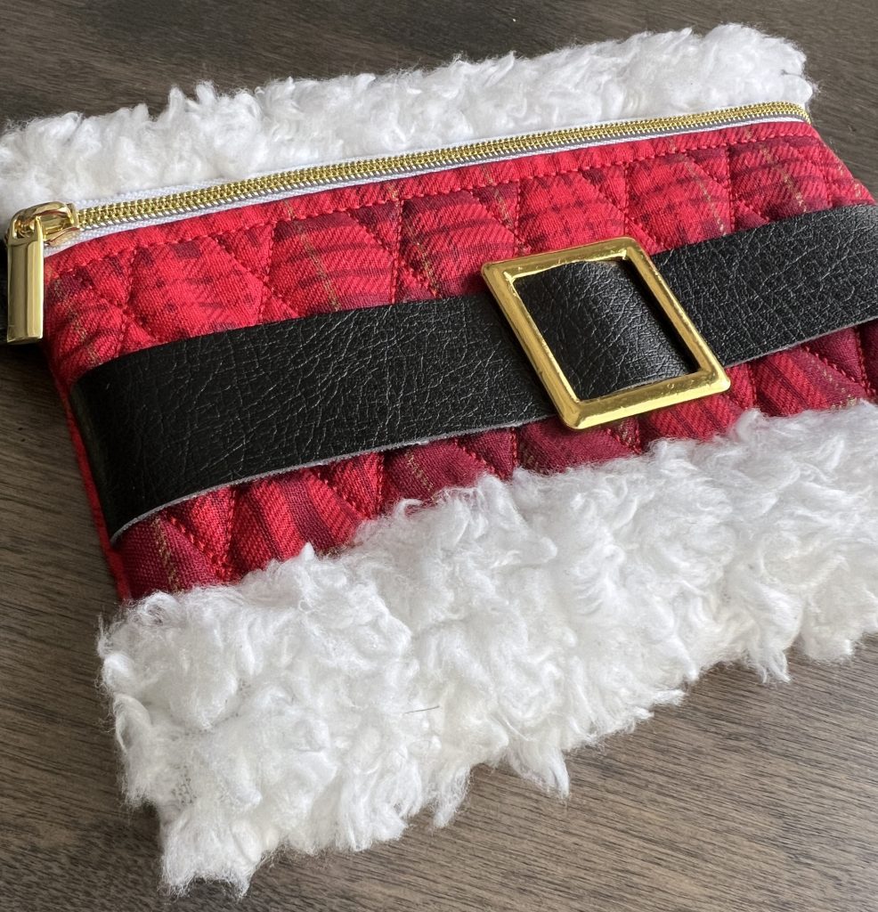 Santa Clutch Embroidery Garden