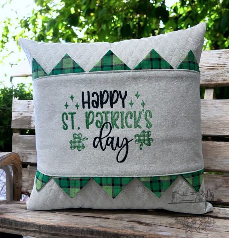 St Patrick's Pillow Wrap Virtual Class