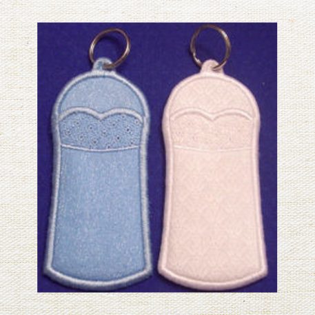 Bride Key Ring Chapstick Holder - Image 2