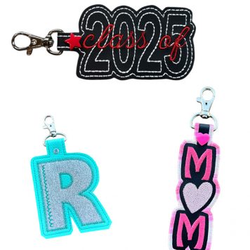 In the Hoop Designer Tutorial Custom Keychains