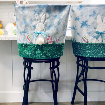 Easter Chair Slipcover Virtual Class