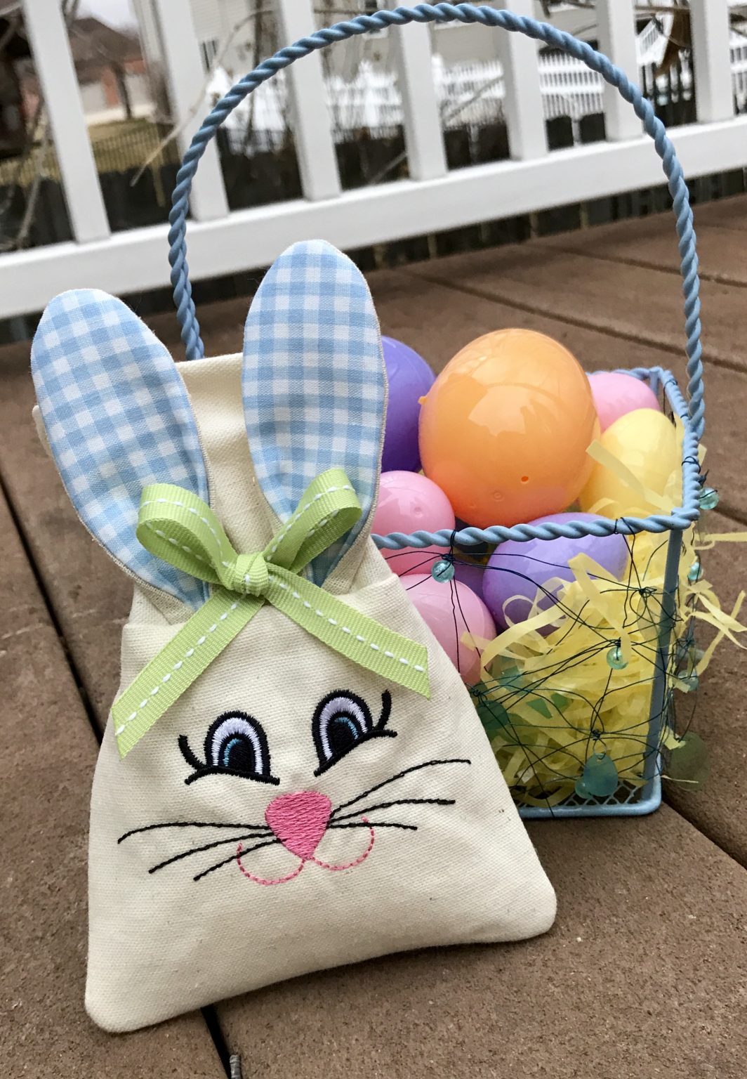 In the Hoop Bunny Treat Sack | Embroidery Garden