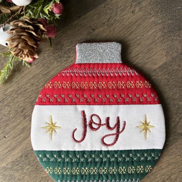 Joy Ornament Coaster