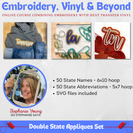 Embroidery Vinyl & Beyond Video Course - Image 3