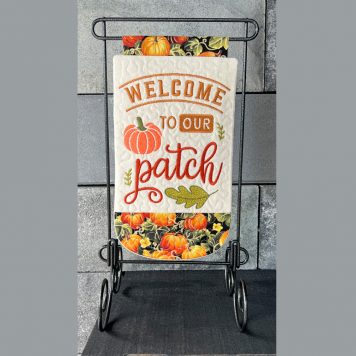 Welcome to Our Patch Hanging