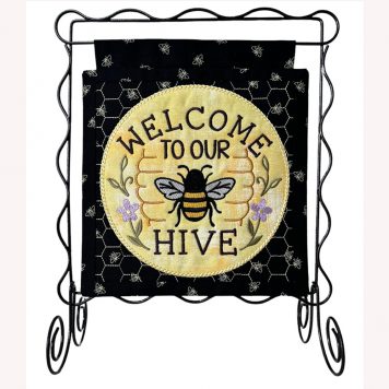 Welcome to Our Hive Hanging