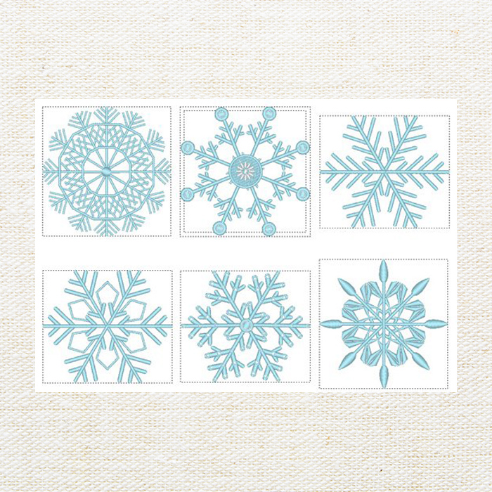 Acrylics: Snowflakes (demonstration)